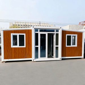 20 Ft Wood Grain Expandable Container House